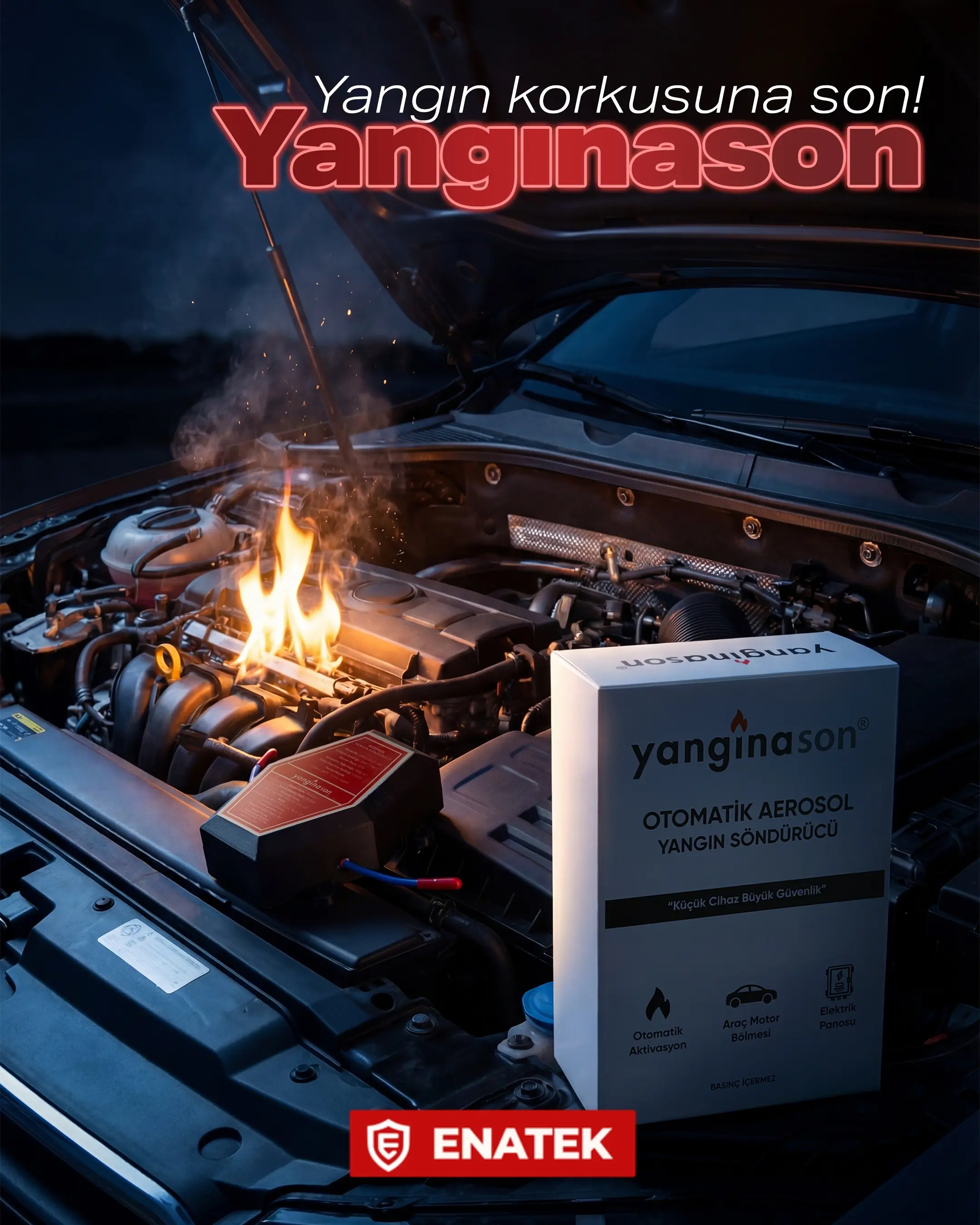 Araç Yangın Söndürücü